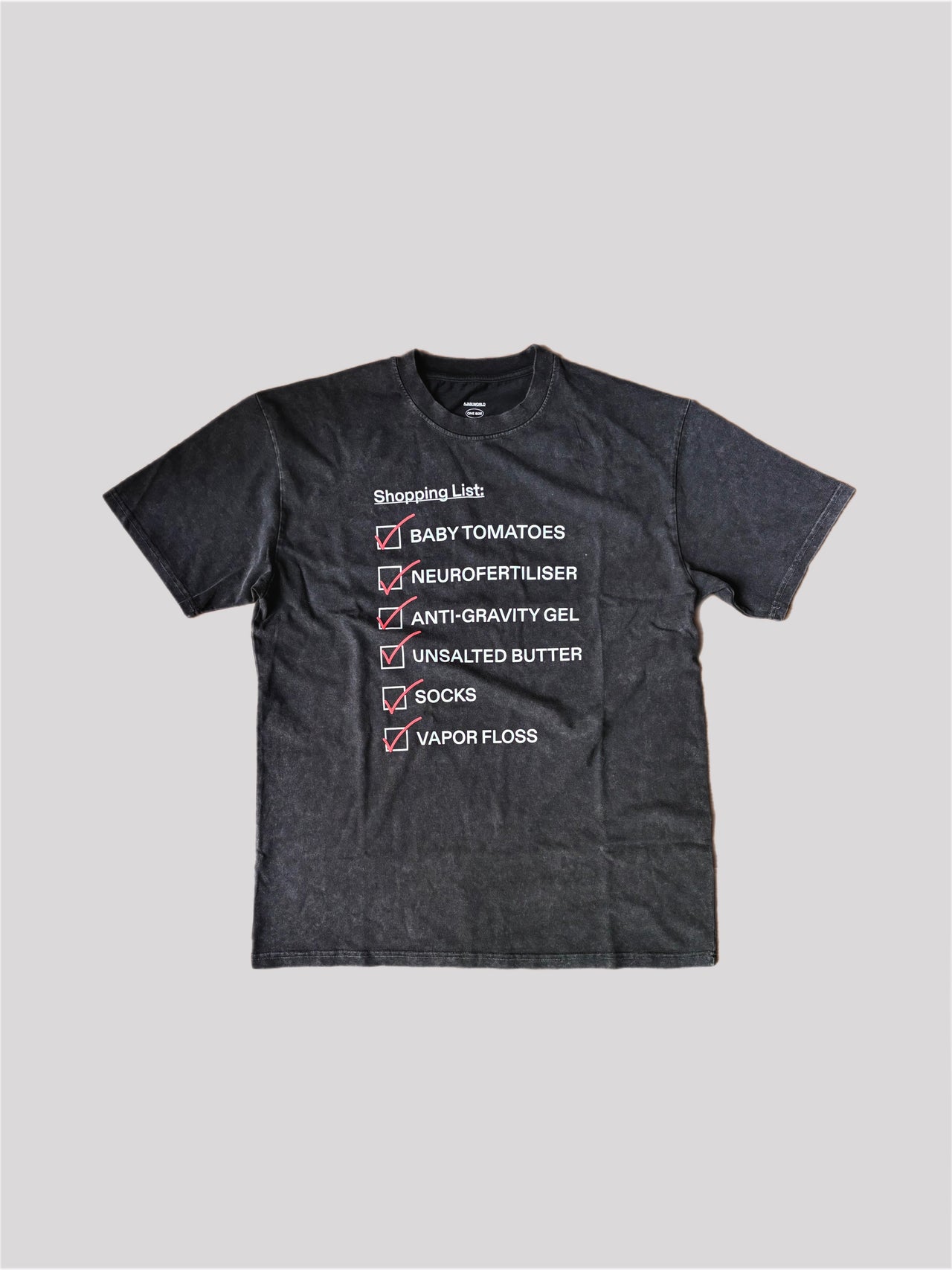 SHOPPING LIST T-SHIRT